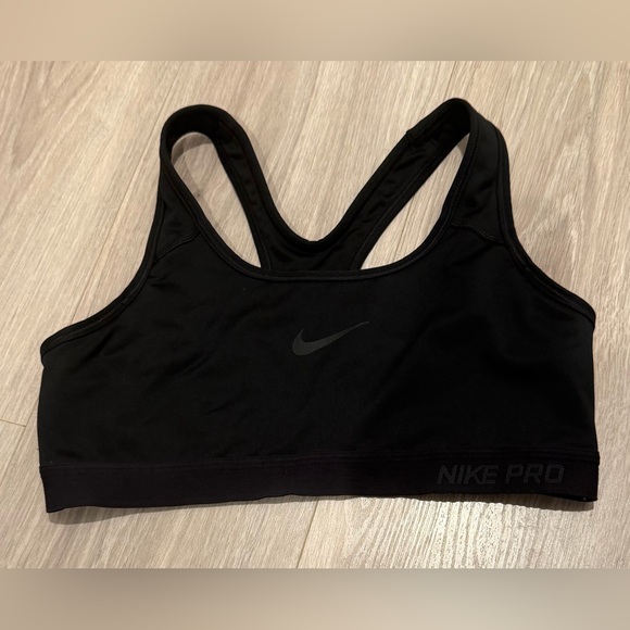 Nike Other - Nike Pro Black Sports Bra